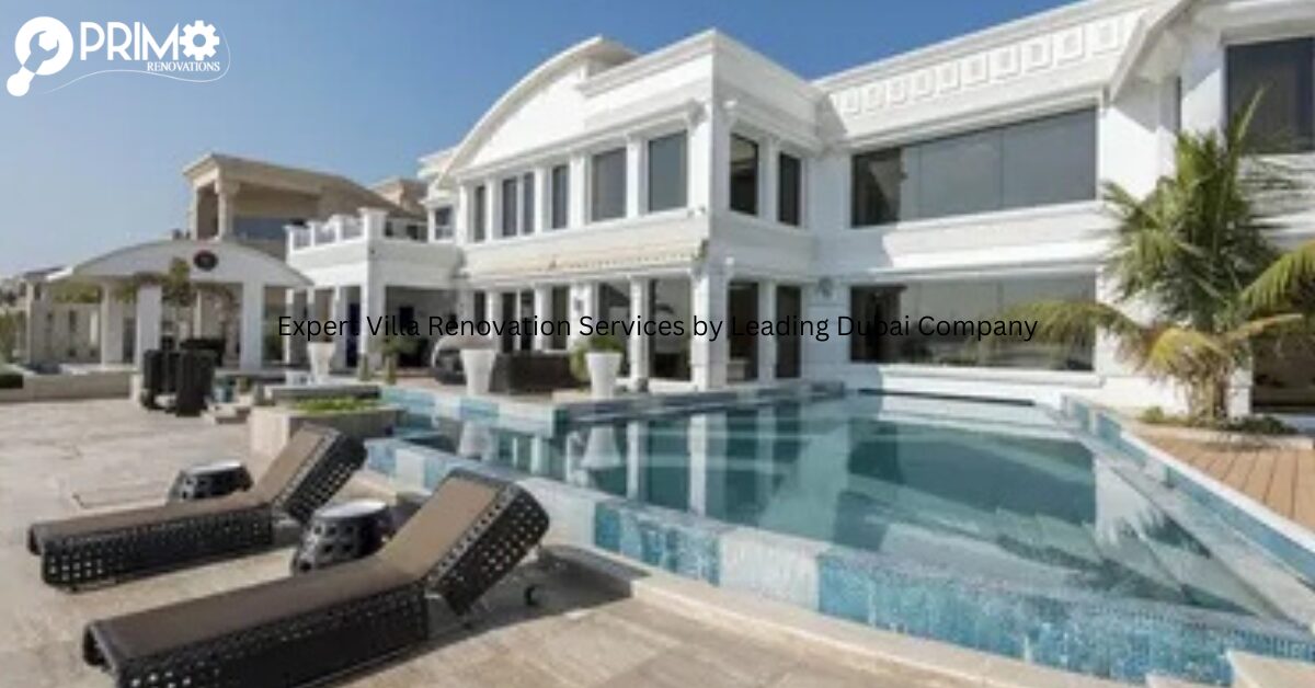 Expert Villa Renovation Services by Leading Dubai Company.