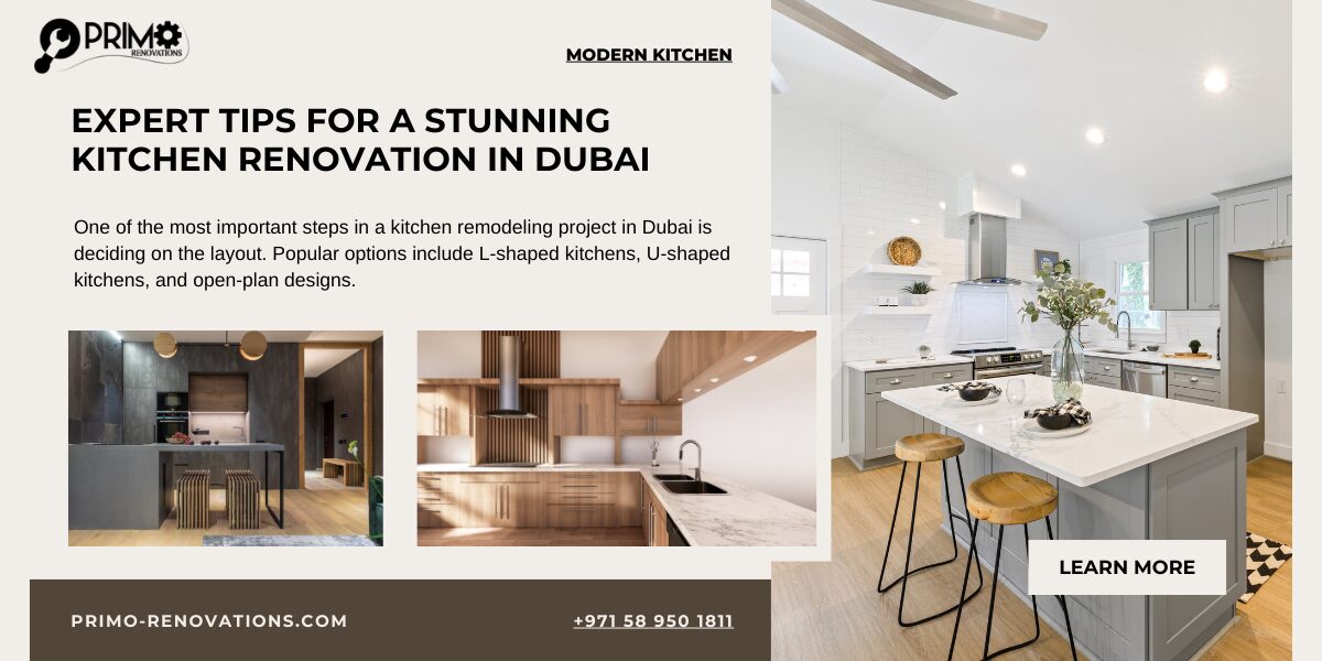Kitchen Renovation in Dubai