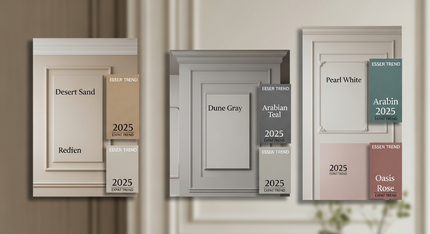 Popular Wall Colors in Dubai for Villa Renovation